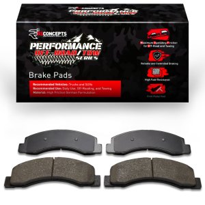 Ford F-350 Super Duty Brake Pads - Front - R1 Concepts - Off-Road/Tow - `99-`05